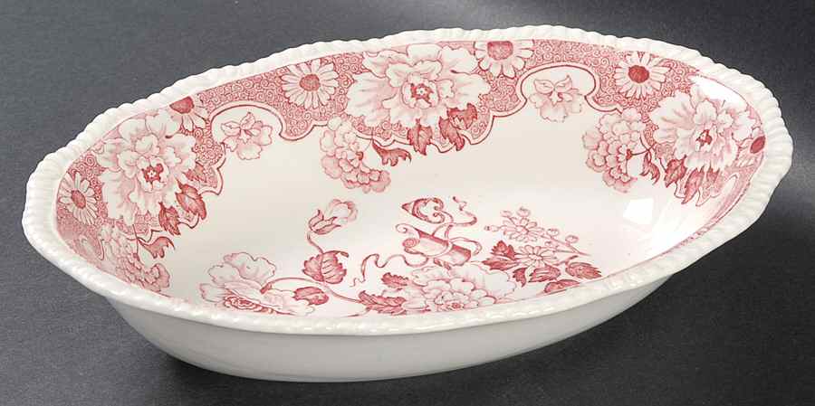 Cambridge 9" Oval Vegetable Bowl by Wood & Sons-1