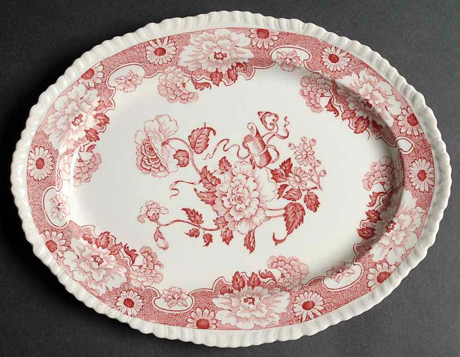 Cambridge 10" Oval Serving Platter by Wood & Sons-1