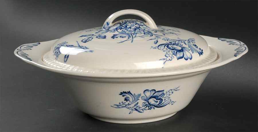 Caronia Round Covered Vegetable by Wood & Sons-1
