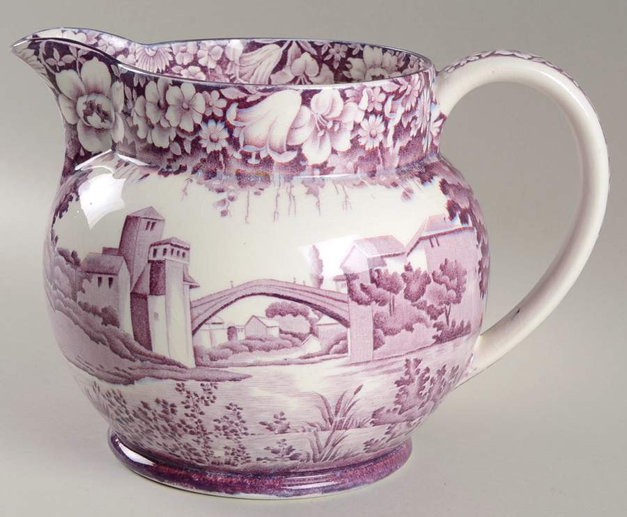 Castles Purple 60 Oz Pitcher by Wood & Sons-1