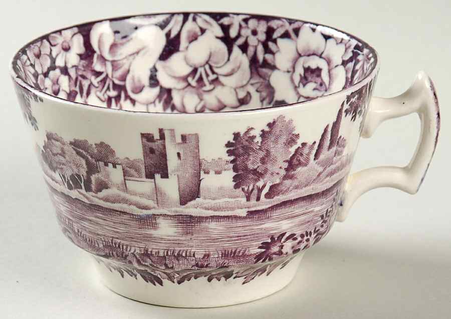 Castles Purple Flat Cup by Wood & Sons-1