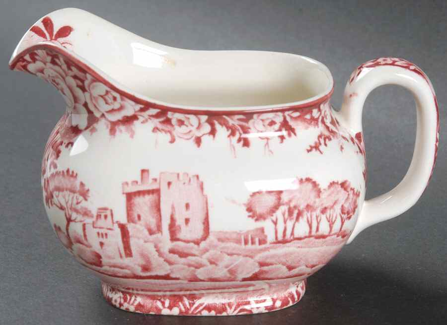 Castles Red Creamer by Wood & Sons-1