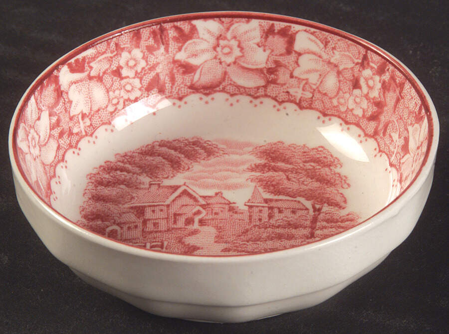 Colonial Pink (Light Weight) Salt Dip by Wood & Sons-1