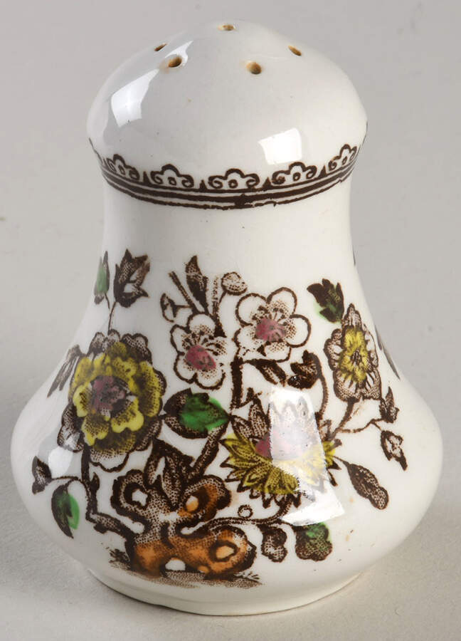 Dorset Brown Multicolor (Smooth) Pepper Shaker by Wood & Sons-1