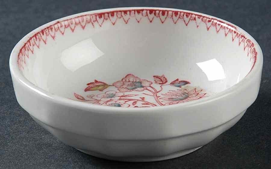 Dorset Red Multicolor (Smooth) Salt Dip by Wood & Sons-1