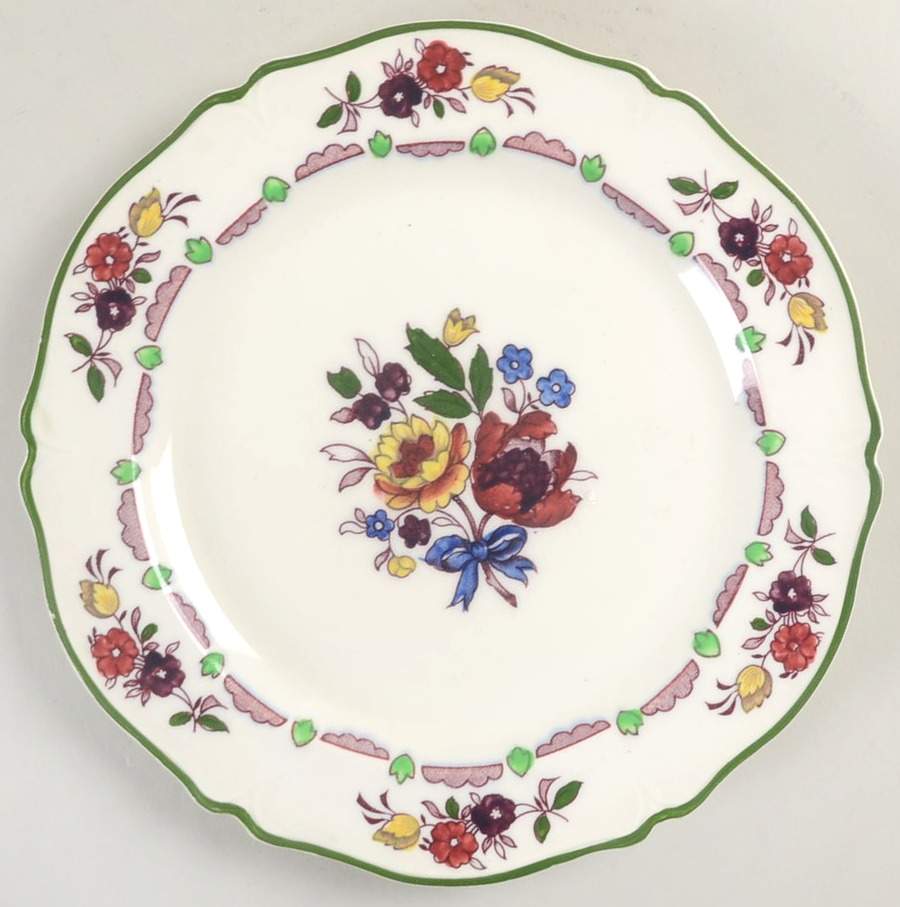 Flora Salad Plate by Wood & Sons-1