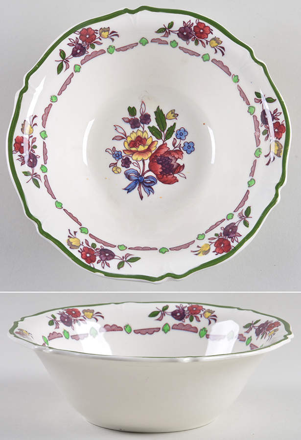 Flora 7" Round Vegetable Bowl by Wood & Sons-1