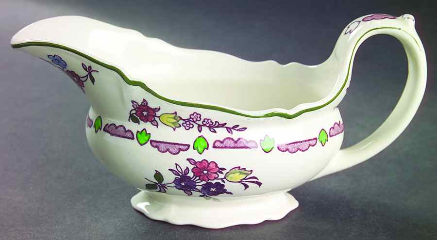 Flora Gravy Boat by Wood & Sons-1