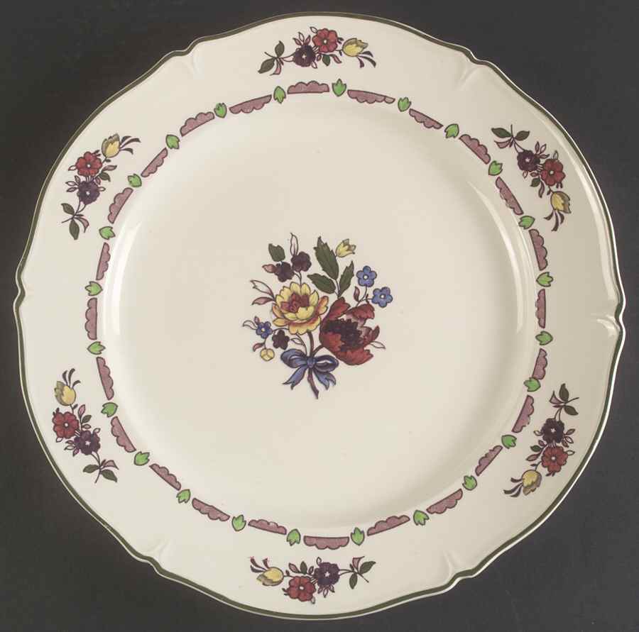 Flora 13" Chop Plate (Round Platter) by Wood & Sons-1