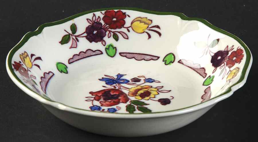 Flora Fruit/Dessert (Sauce) Bowl by Wood & Sons-1