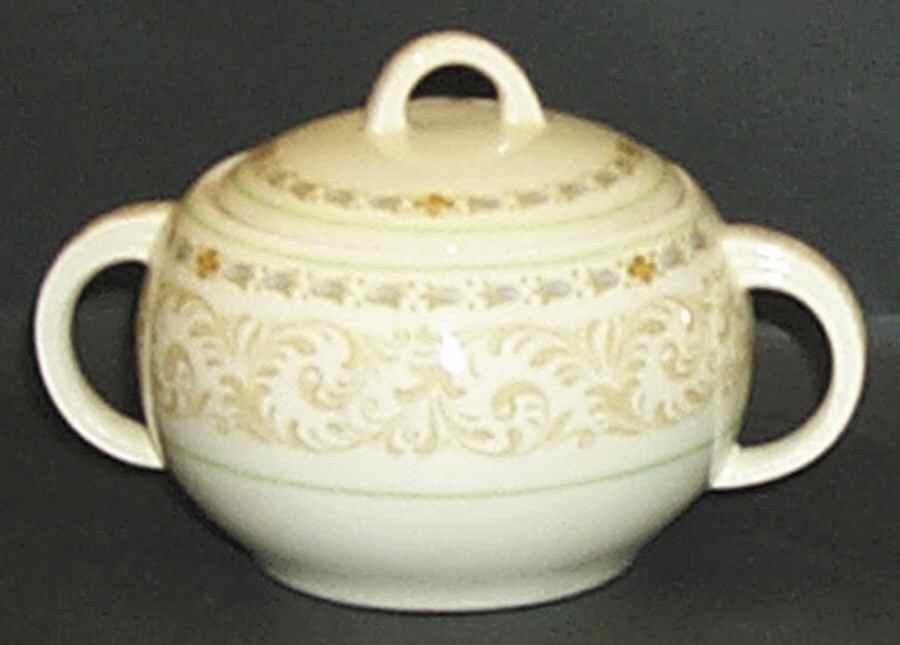 Florence Sugar Bowl & Lid by Wood & Sons-1