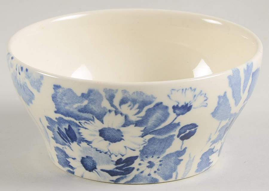 Gay Day Blue (Smooth) Open Sugar Bowl by Wood & Sons-1