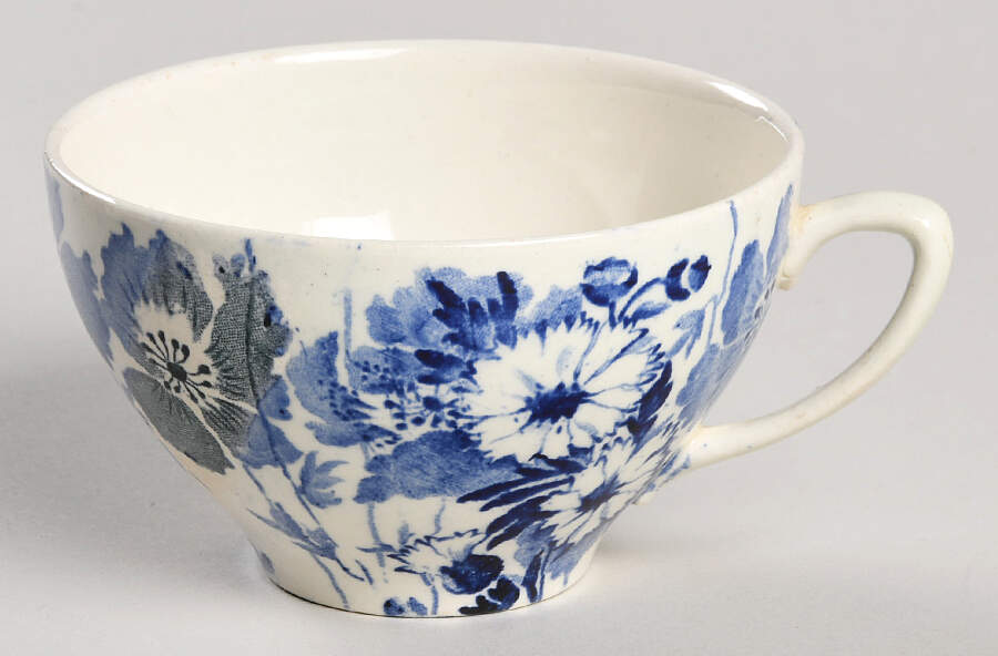 Gay Day Blue (Smooth) Flat Cup by Wood & Sons-1