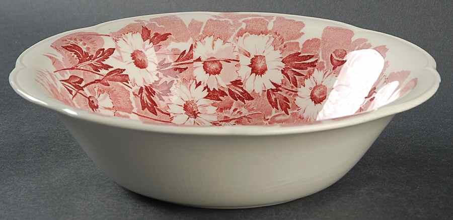 Gay Day Pink 8" Round Vegetable Bowl by Wood & Sons-1