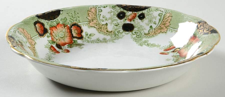 Glenwood Green, Multicolor Coupe Soup Bowl by Wood & Sons-1
