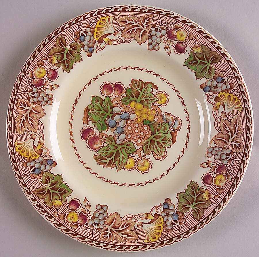 Hyde (Smooth Edge) Salad Plate by Wood & Sons-1
