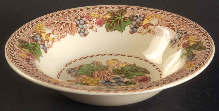 Hyde (Smooth Edge) Rim Cereal Bowl by Wood & Sons-1