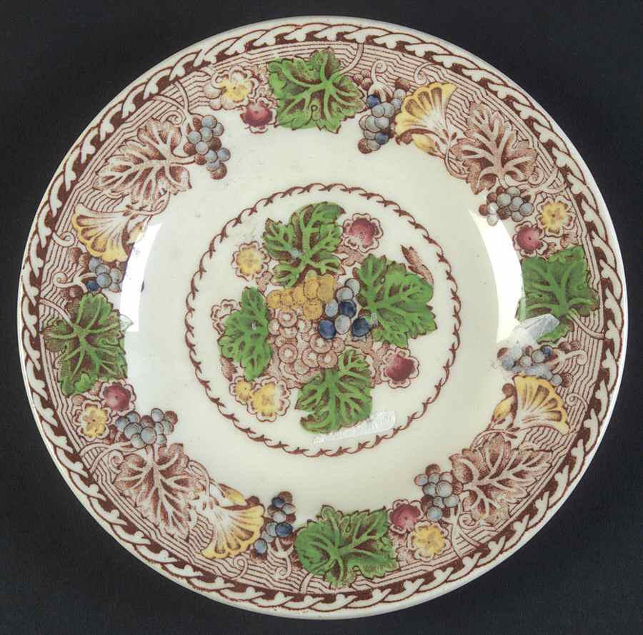 Hyde (Smooth Edge) Bread & Butter Plate by Wood & Sons-1