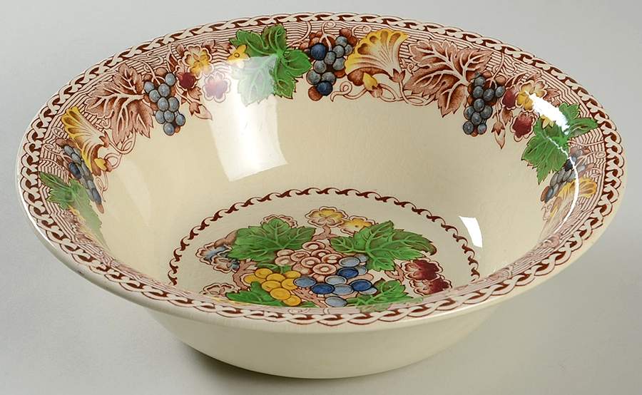 Hyde (Smooth Edge) 9" Round Vegetable Bowl by Wood & Sons-1