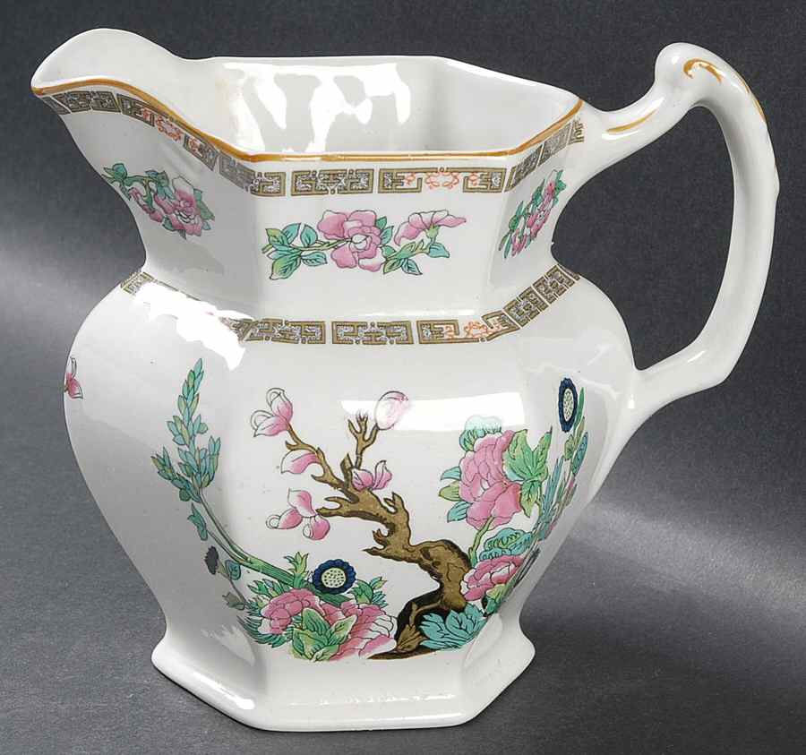 Indian Tree (Yellow Trim) 48 Oz Pitcher by Wood & Sons-1