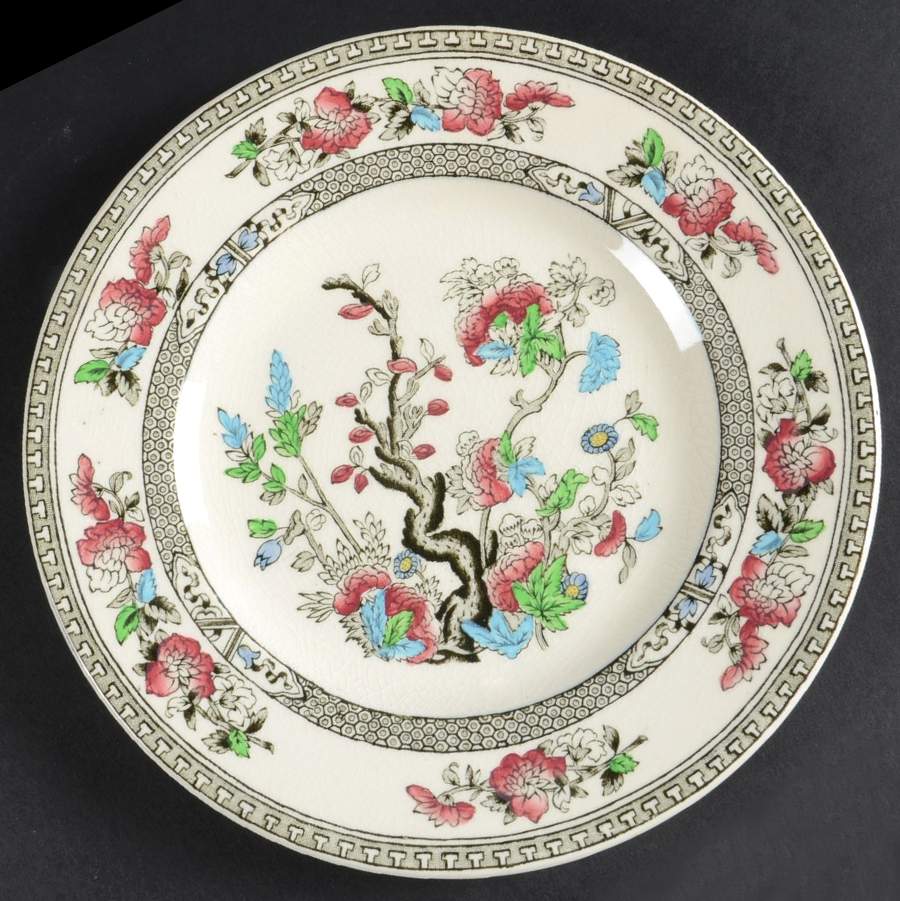Indian Tree (No Trim) Salad Plate by Wood & Sons-1