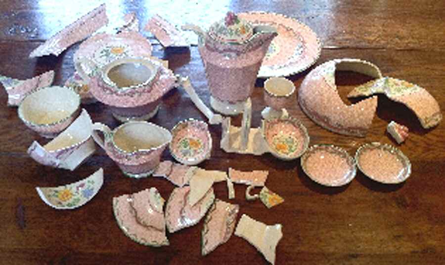Kenilworth Pink Mini Coffee Pot & Lid by Wood & Sons-1