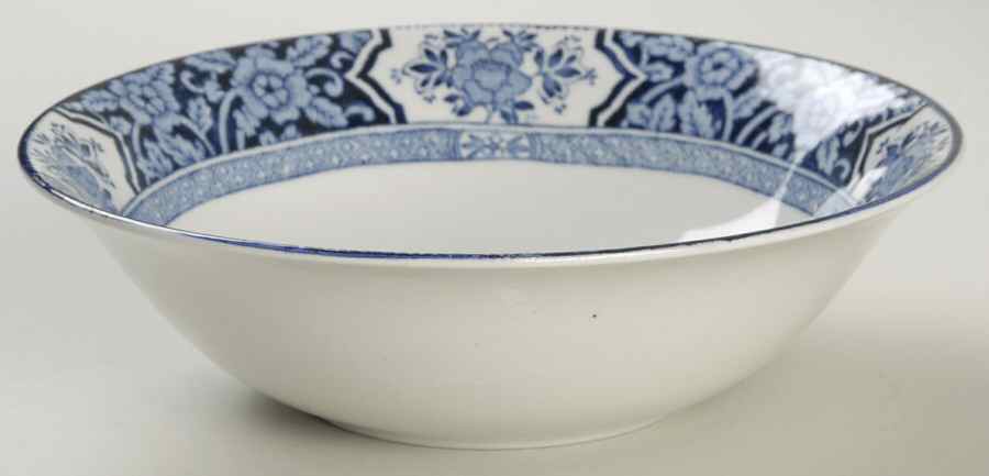 Khotan Blue Coupe Cereal Bowl by Wood & Sons-1
