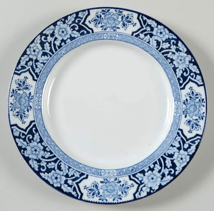 Khotan Blue Dessert/Pie Plate by Wood & Sons-1