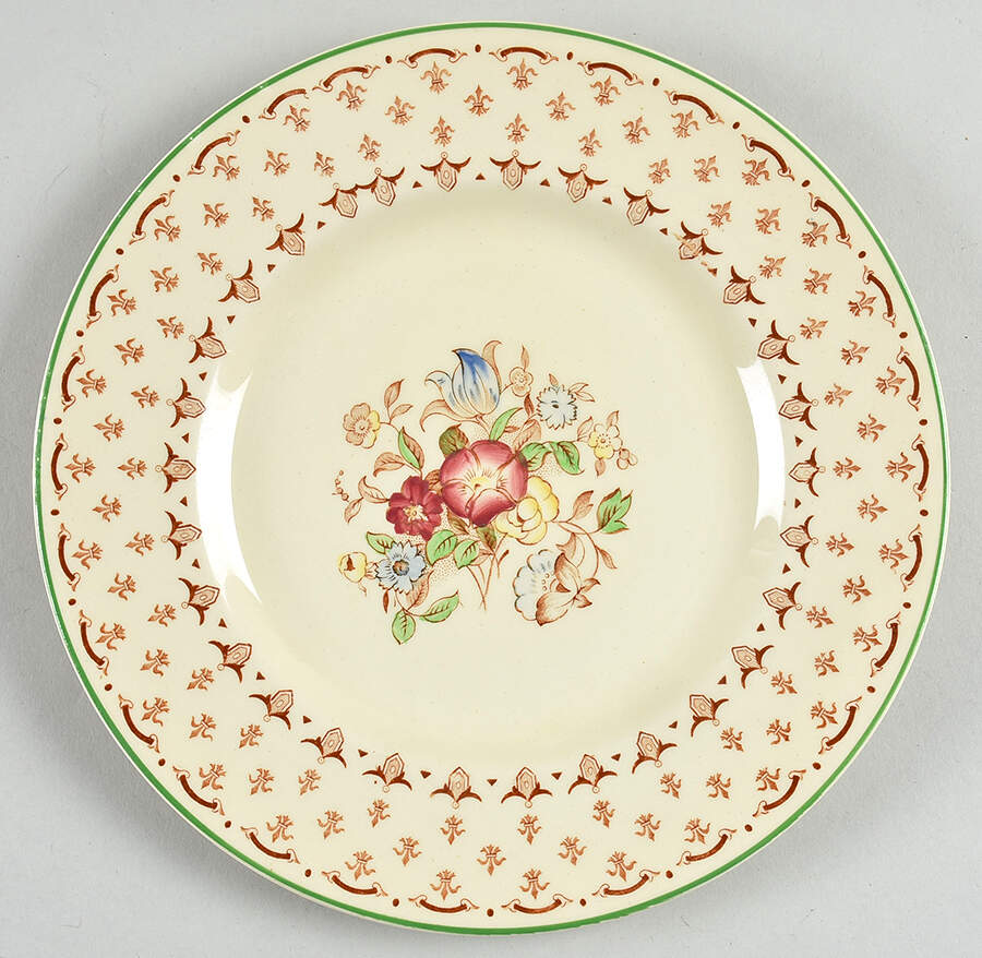The Marion Luncheon Plate by Wood & Sons-1