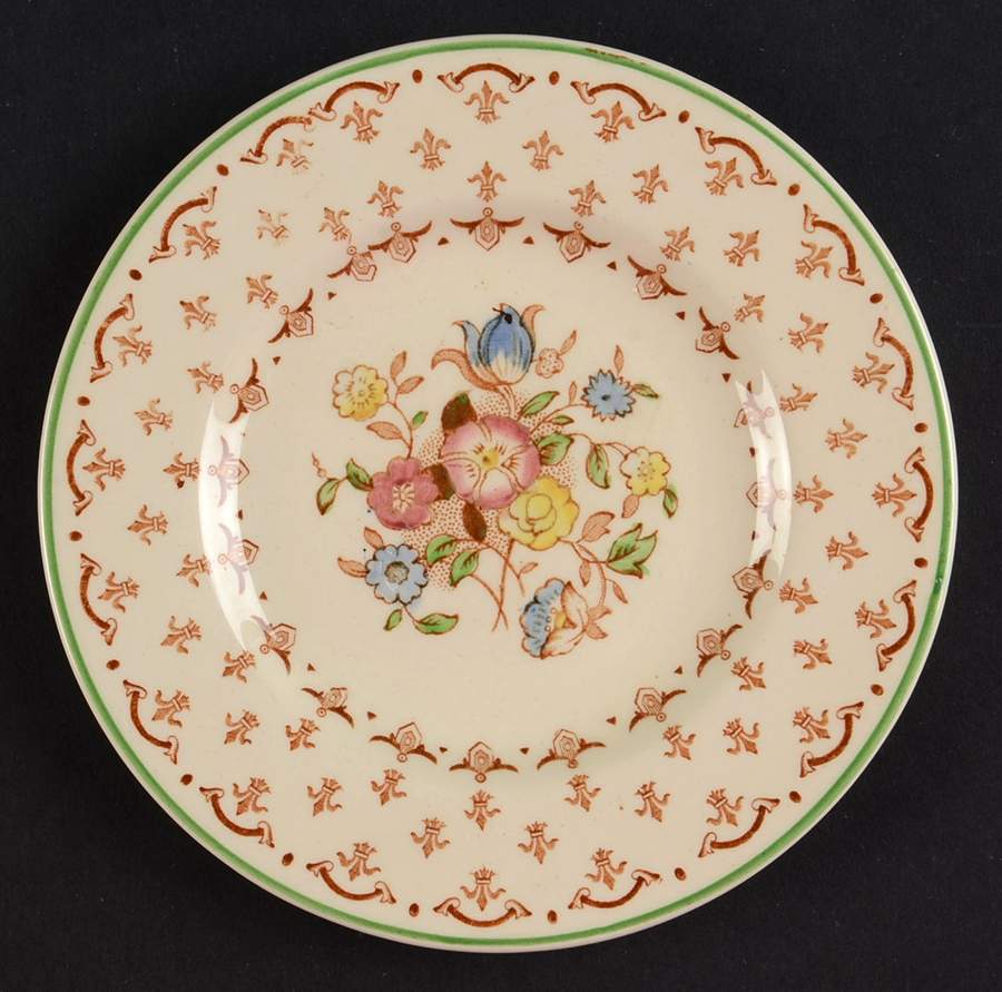 The Marion Bread & Butter Plate by Wood & Sons-1