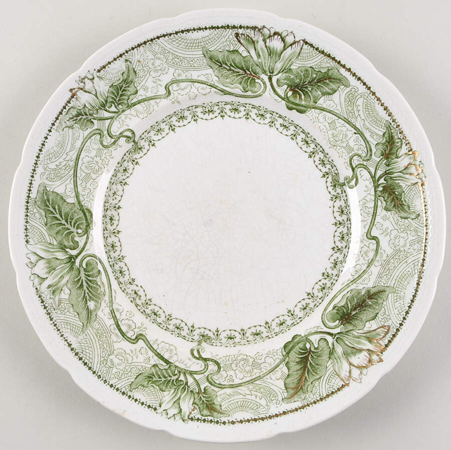 Marseilles Green Dinner Plate by Wood & Sons-1