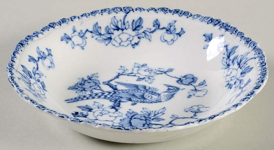 Mayfair Blue Fruit/Dessert (Sauce) Bowl by Wood & Sons-1