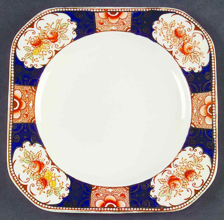 Napoli Blue Bread & Butter Plate by Wood & Sons-1