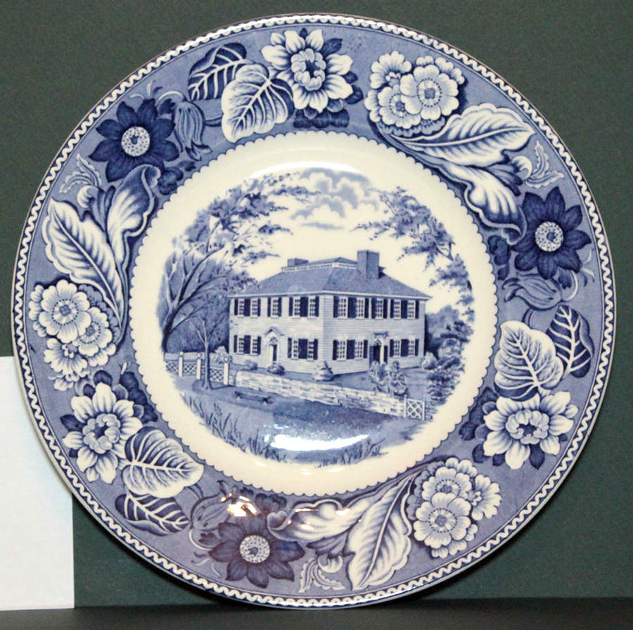 Old Sturnbridge Village Dinner Plate by Wood & Sons-1