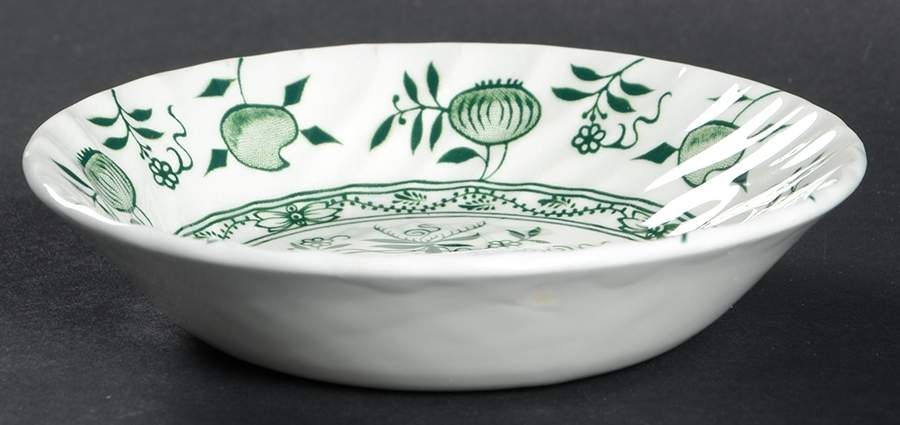 Old Vienna Green Fruit/Dessert (Sauce) Bowl by Wood & Sons-1