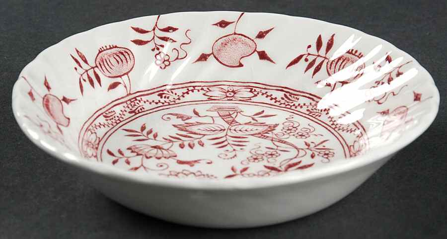 Old Vienna Red Fruit/Dessert (Sauce) Bowl by Wood & Sons-1