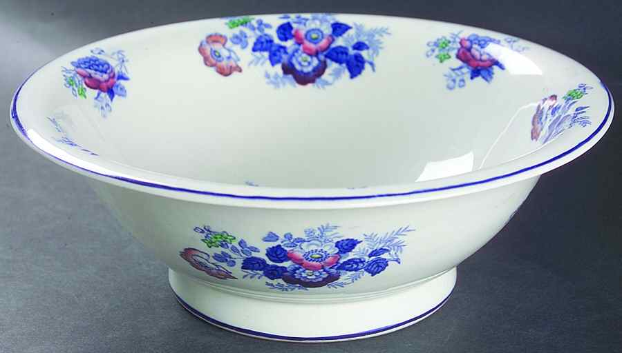 Oriental Birds Large Fruit Bowl by Wood & Sons-1