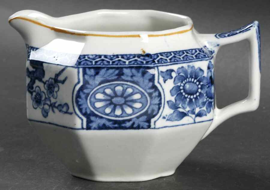Rangoon (Brown Trim) Creamer by Wood & Sons-1