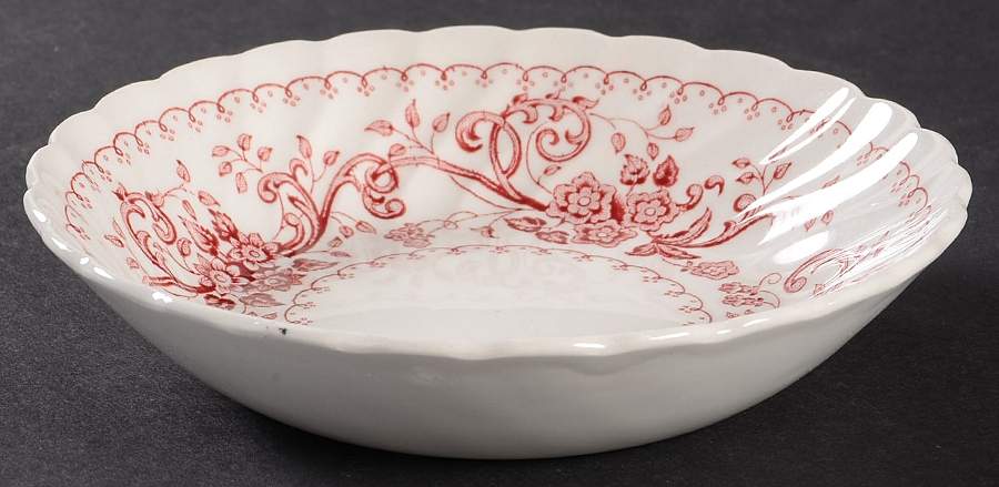 Regency Pink Fruit/Dessert (Sauce) Bowl by Wood & Sons-1