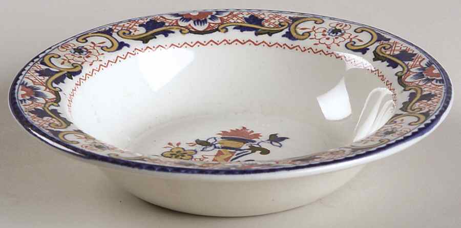 Rouen Rim Fruit/Dessert (Sauce) Bowl by Wood & Sons-1