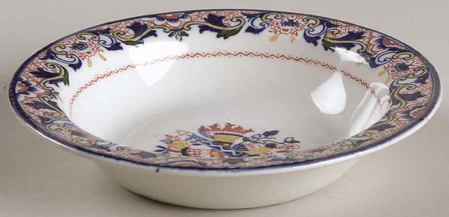 Rouen Rim Fruit/Dessert (Sauce) Bowl by Wood & Sons-1