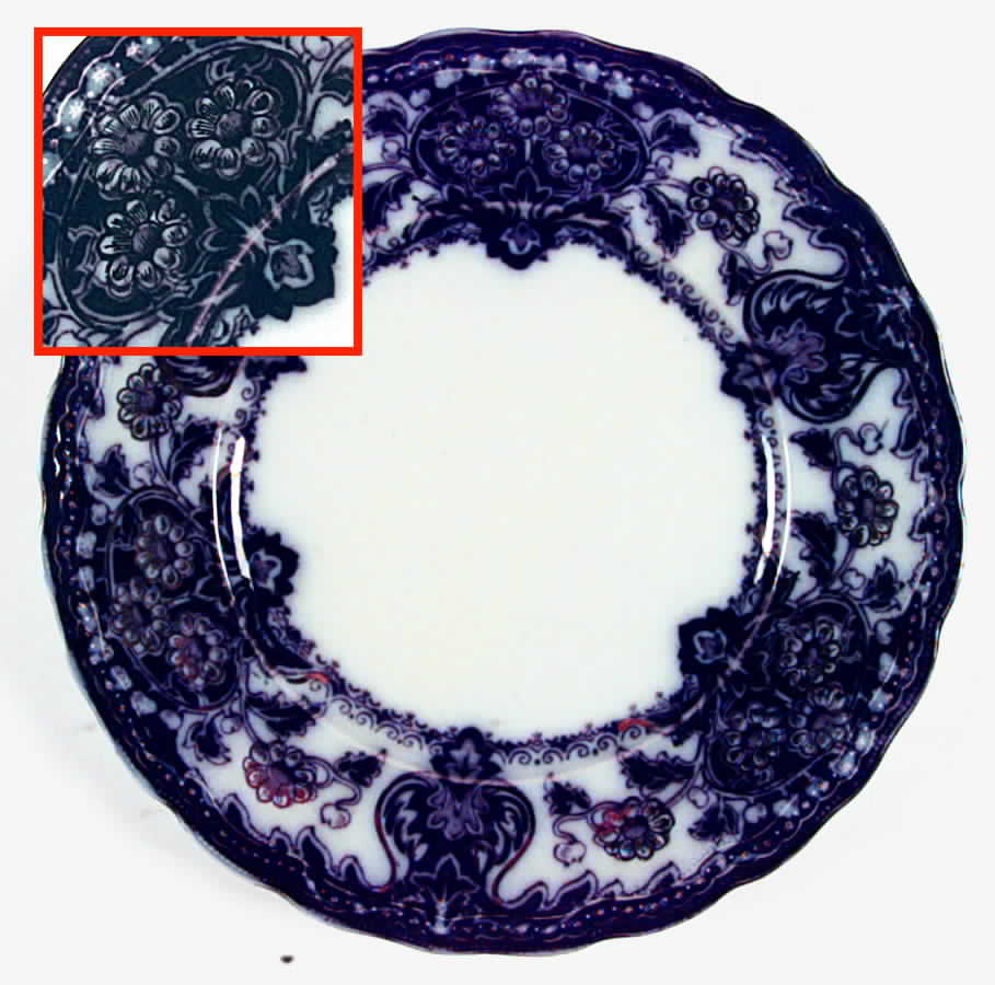 Seville Purple Luncheon Plate by Wood & Sons-1