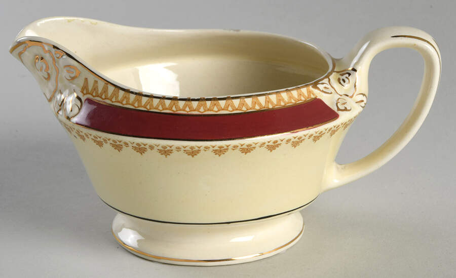 Sherborne Round Gravy Boat by Wood & Sons-1