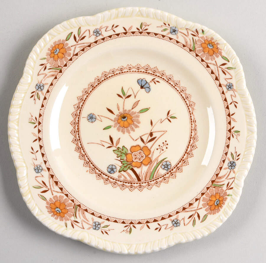 Springdale Dessert/Pie Plate by Wood & Sons-1