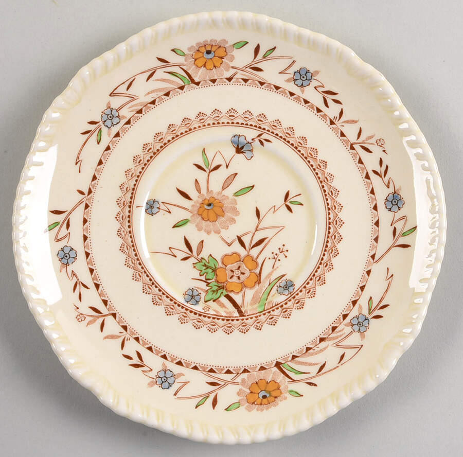 Springdale Saucer for Flat Cream Soup Bowl by Wood & Sons-1