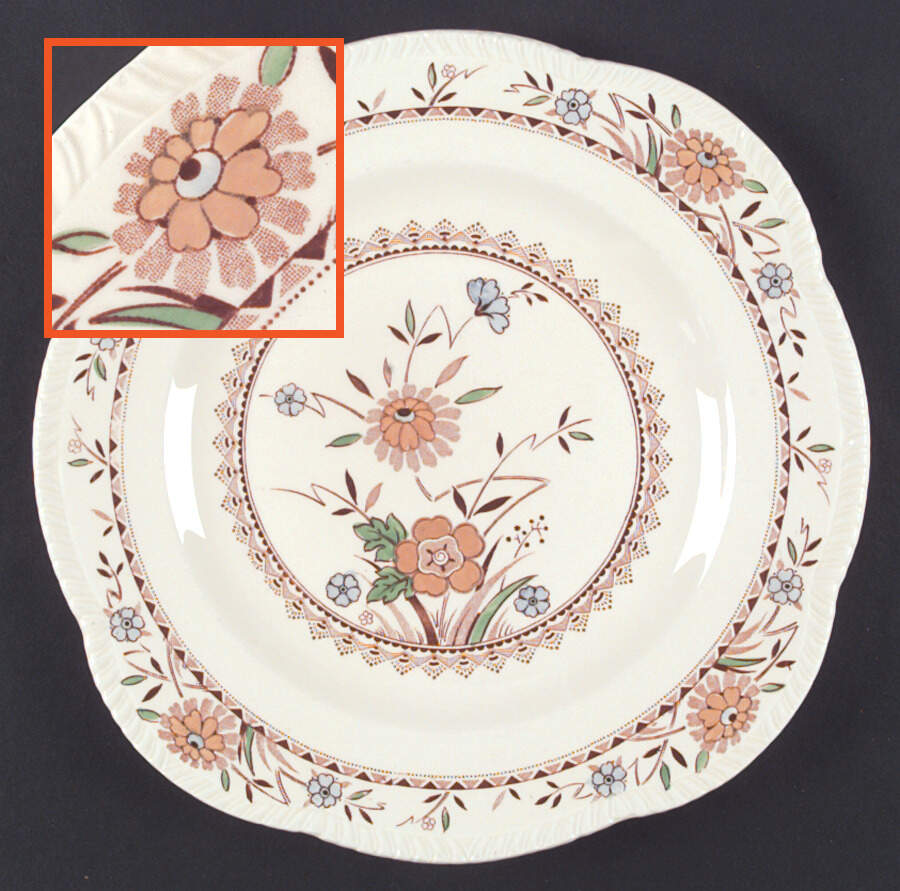 Springdale Dinner Plate by Wood & Sons-1