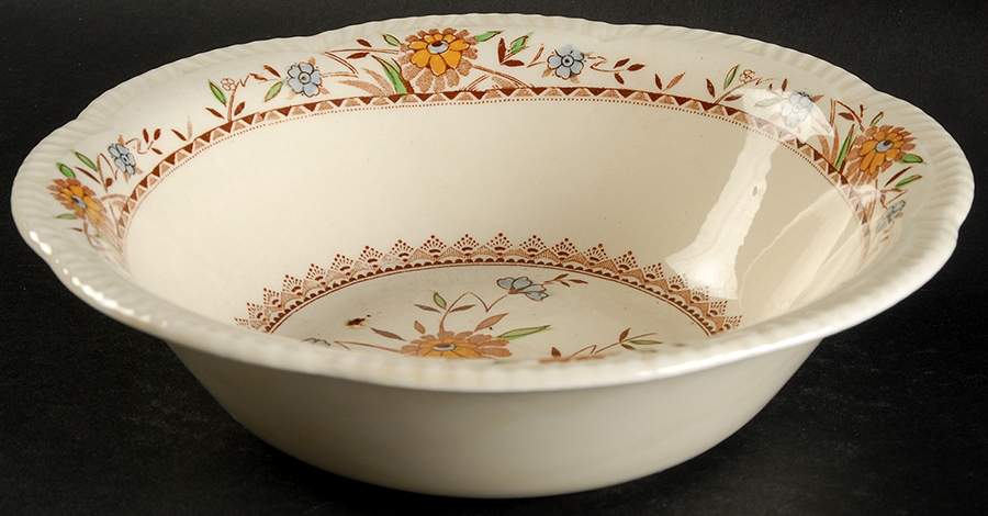 Springdale 8" Round Vegetable Bowl by Wood & Sons-1