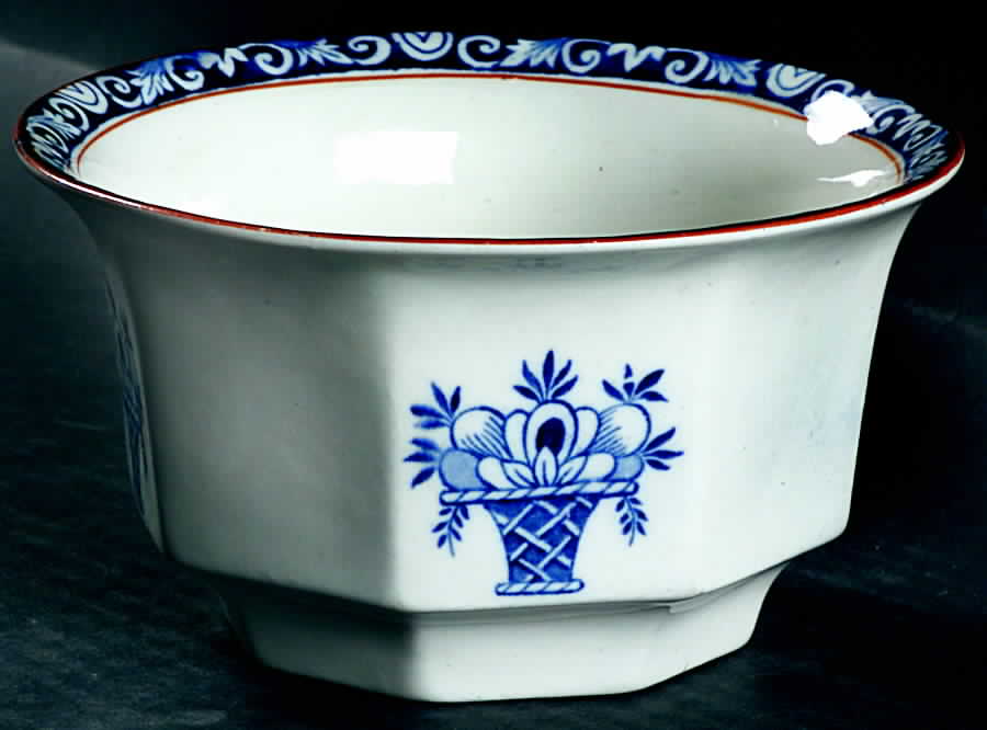 Stuart Cranberry Bowl by Wood & Sons-1