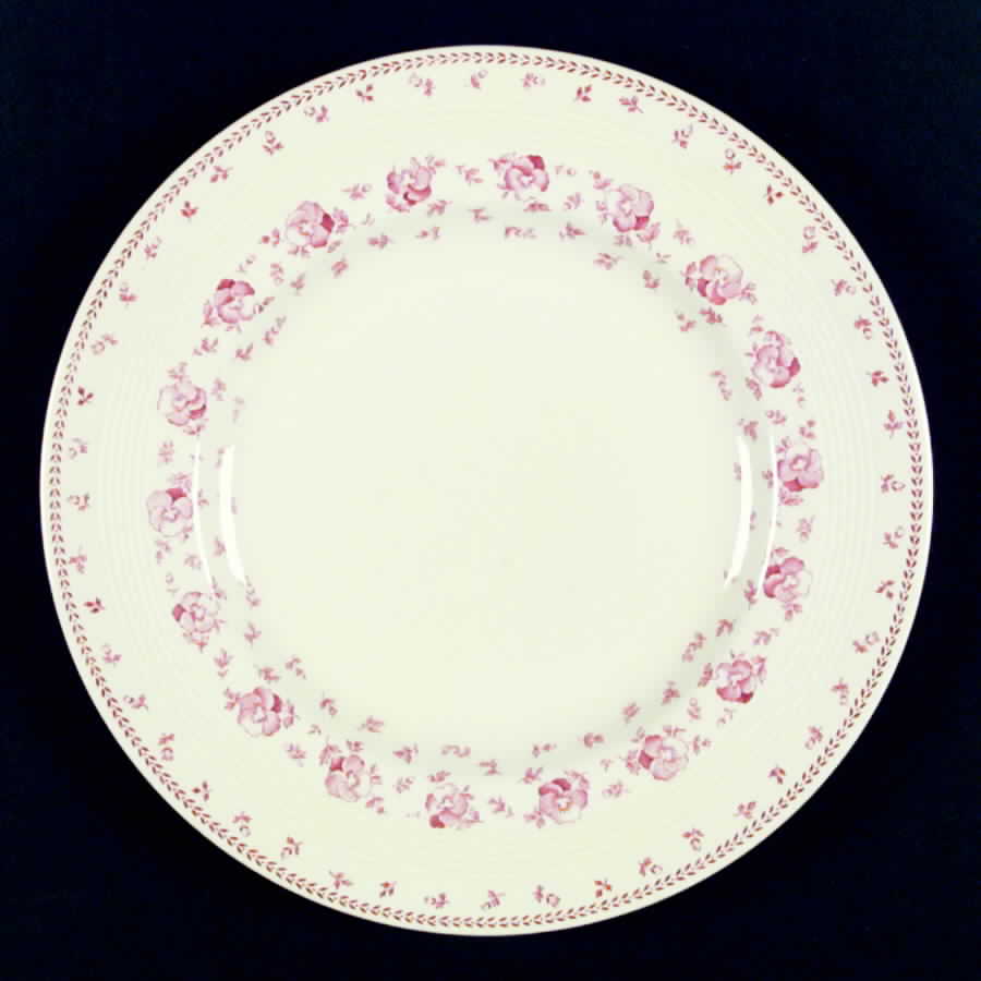 Sunny Brook Pink Dinner Plate by Wood & Sons-1