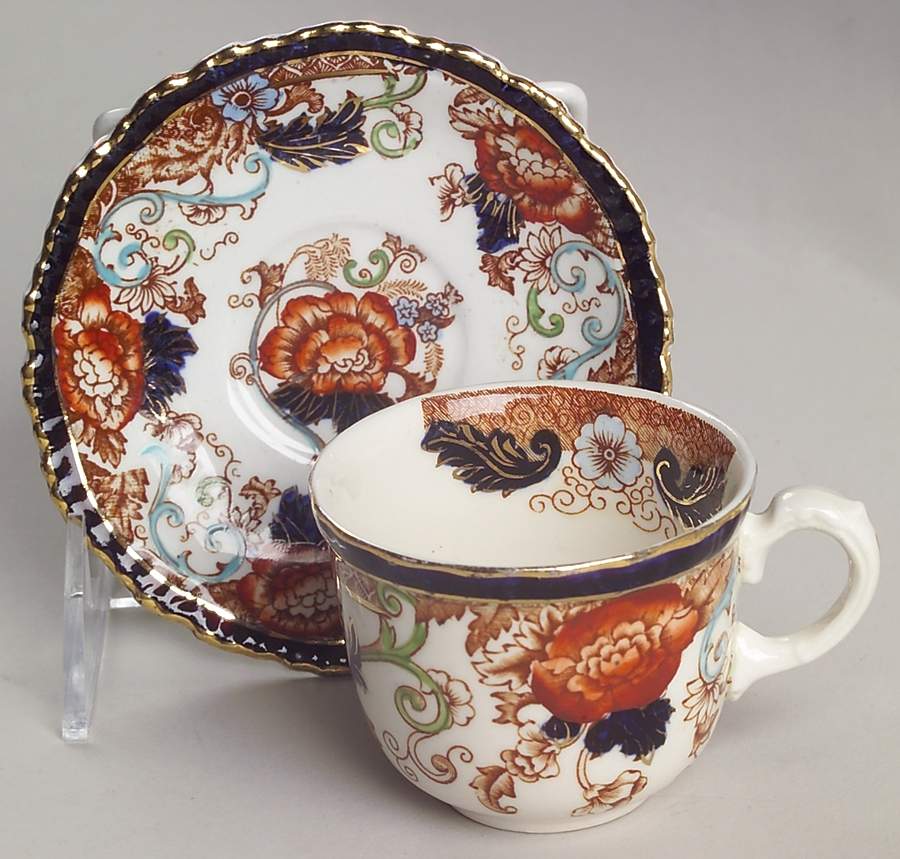 Verona Flat Demitasse Cup & Saucer Set by Wood & Sons-1